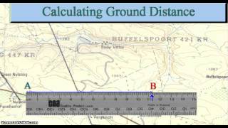 Mapwork Ground distance [upl. by Marcus]