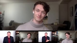 Harrison Osterfield talks about The Irregulars Tom Holland Avengers Batman amp his mom [upl. by Arev838]