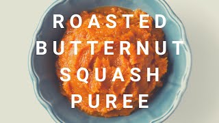 ROASTED BUTTERNUT SQUASH PUREE  pumpkin spice puree  vegetarian [upl. by Aivuy635]