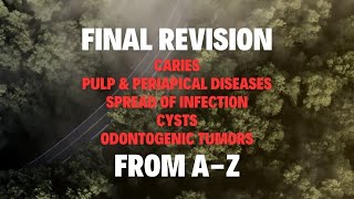 21Lecture20∣Solving MCQs on Caries Pulp Diseases Spread Cysts amp Odontogenic tumors from AZ [upl. by Irene]