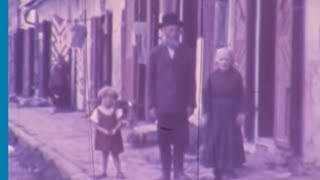 Rare Color Footage Depicting Jewish Life in the Shtetl Before the Holocaust [upl. by Manolo]