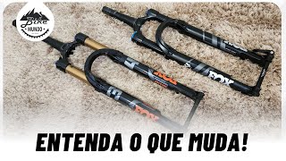 FOX SC PERFORMANCE VS FOX FS KASHIMA QUAIS AS DIFERENÇAS  BIKE MUNDO [upl. by Aiekan]