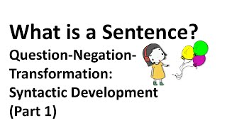 What is a Sentence [upl. by Amalia]