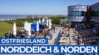 Norddeich und Norden  Ostfriesland  Nordseeküste  Deutschland [upl. by Pachston32]