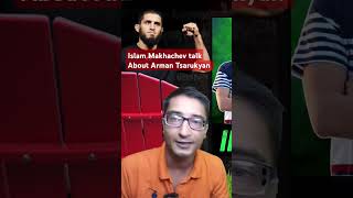 What Islam Makhachev said about Arman Tsarukyan [upl. by Squier]