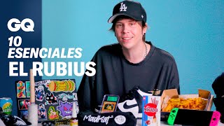 El Rubius 10 objetos sin los que no puede vivir  10 Esenciales  GQ España [upl. by Bucher]