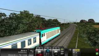 RailWorks Treno Regionale 0611 di trenitalia [upl. by Shelton906]