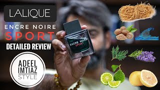 Lalique Encre Noire Sport Perfume Review [upl. by Sitarski]