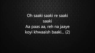 Saaki Lyrics Musafir [upl. by Rambort]