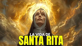 Descubre la Impactante Vida de SANTA RITA de Casia Milagros Sufrimiento y Santidad 🌟🕊️ [upl. by Aehtorod]