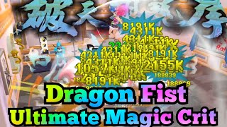 Dragon Fist Ultimate Magic Crit Build Ragnarok Mobile Eternal Love [upl. by Nol258]