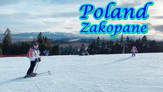 Skiing in Poland  Zakopane 20232024 [upl. by Accem]