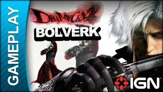 Devil May Cry 2 HD Boss Fight  Bolverk Round 1  Gameplay [upl. by Ecilayram]