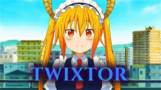 Tohru Twixtor with RSMB  sharpen Miss Kobayashis Dragon Maid [upl. by Astraea]