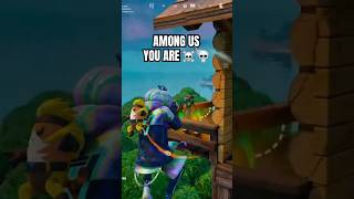 SNIPING A FEW AMONG US 🤡 fortnite music minecraft gaming [upl. by Nerrag]