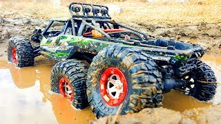 RC Truck 6x6 OFF Road MUD Bashing — FEIYUE FY06 6WD — Extreme Pictures [upl. by Silber532]