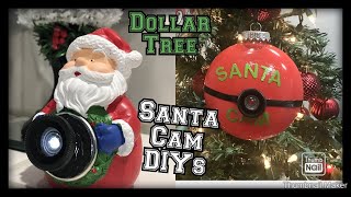 Dollar tree Santa cam diy  dollar tree Santa cam ideas  perfect for Christmas 🎄 🎅 📷 [upl. by Grassi]