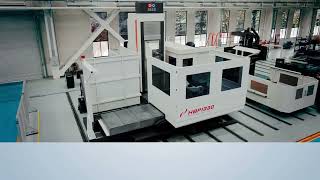 DEED CNC millingampboring machining center HBP1330 [upl. by Myo739]