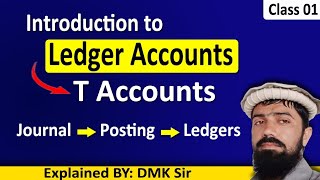 Part 1  Introduction to Ledger Account  DCom DBA  BBA  MBA and BS Accounting  CA and ACCA [upl. by Llenra]