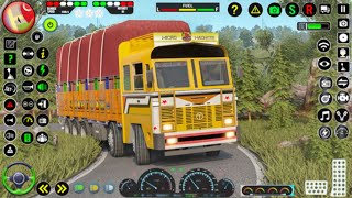 Offroad Indian 🚛 game Driving Simulator  Uphill Cargo Truck Driver Game 🎮 Android Gameplay [upl. by Ydnamron]