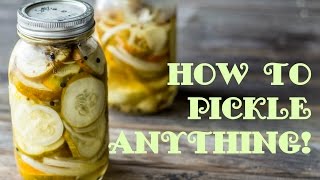 How to Pickle ANYTHING Quick Pickling Tutorial [upl. by Attinahs]