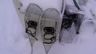 US Military Magnesium Snowshoes best replacement bindings [upl. by Etna]