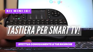 Recenesione Rii mini i8 Ottima Tastiera Wireless per Smart Tv e Amazon Fire Tv Stick [upl. by Kruse]