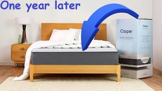 CostcoCasper Memory Foam Mattress One Year Review [upl. by Nosilla]