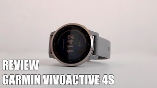 Review Garmin Vivoactive 4S  Nuevo Smartwatch con GPS [upl. by Yevol]