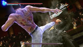 Yakuza Kiwami 2  Charge Moves in Extreme Heat Mode [upl. by Jenn]