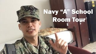 ASchool Barracks Room Tour  NTTC Meridian Mississipi [upl. by Wendolyn657]