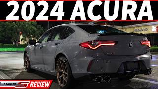 2024 Acura TLX Type S Night Review  Now better than the Integra Type S [upl. by Eadnus]