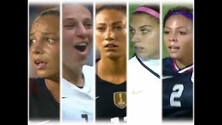 Mallory Pugh Carli Lloyd Christen Press Alex Morgan amp Sydney Leroux Highlights Tribute [upl. by Hannahoj428]