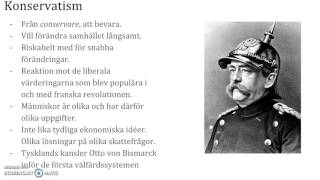 Ideologier del I Liberalism konservatism och socialism [upl. by Thomasine]