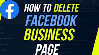 How to Delete Facebook Business Page [upl. by Hsur]