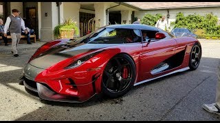 Koenigsegg Regera with new aero package  Walkaround  Engine sound  Carweek 2017 [upl. by Roxy]