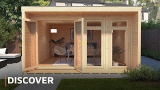 DISCOVER  THE CRESWELL  Insulated Garden Room Tour [upl. by Etiuqram]