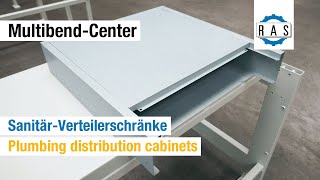 MultibendCenter SanitärVerteilerschränke  Multibend Center Plumbing distribution cabinets [upl. by Ahsimot400]