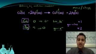 Chemistry 135 Balancing Redox by Oxidation Number [upl. by Akiner]