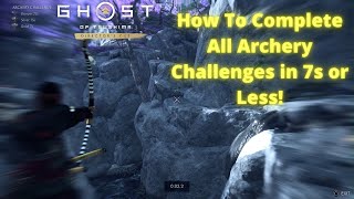 Ghost of Tsushima How to Complete Archery Challenges in 7s or Less [upl. by Crean]