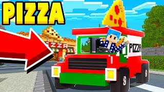 ON LIVRE DES PIZZAS EN MULTIJOUEUR SUR MINECRAFT [upl. by Ellicott]