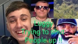 Luggy trying to silence people over the jay slater case  jayslater trending viralvideo fyp [upl. by Rutherfurd]