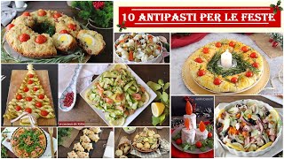 🎄10 ANTIPASTI PER LE FESTE 2023 antipasti per la Vigilia e antipasti per Natale La cucina di Rita [upl. by Aciretal]