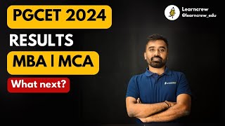 PGCET Results 2024  MBA  MCA  Live update [upl. by Eibreh490]