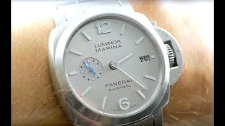 2019 Panerai Luminor Marina 42mm PAM 977 Panerai Watch Review [upl. by Orimisac]