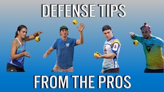 Defense Tips from Spikeball Roundnet Pros [upl. by Idmann231]