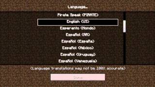 Como mudar o Idioma do Minecraft [upl. by Engamrahc151]