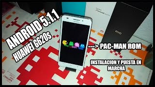 ANDROID 511 G620s  PACMAN ROM [upl. by Akselav722]