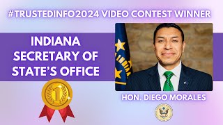 TrustedInfo2024 Video Contest Winner Indiana Secretary of States Office [upl. by Nilac]