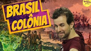 BRASIL COLÔNIA  Resumo de História do Brasil para o Enem [upl. by Yorick912]